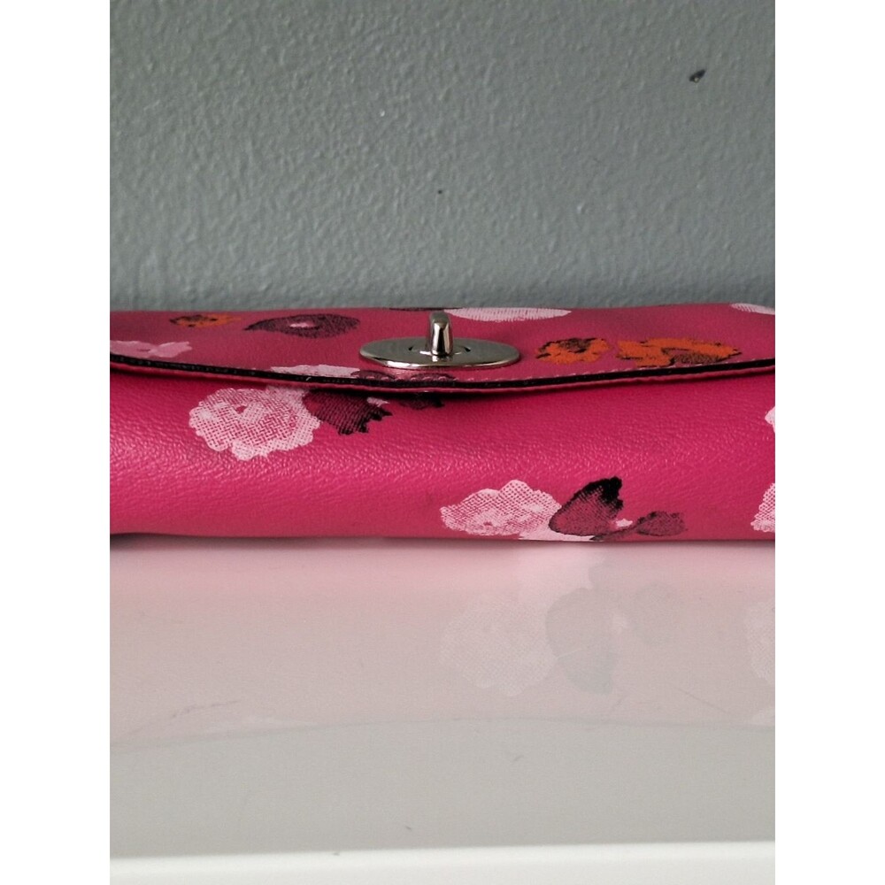 NWOT Coach Floral Ruby Crossbody Pink Mini Chain Bag F35553 - Picture 5 of 8